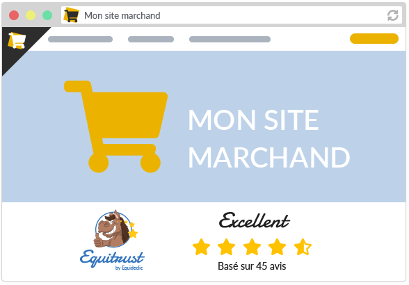 Affichage des avis sur le site marchand